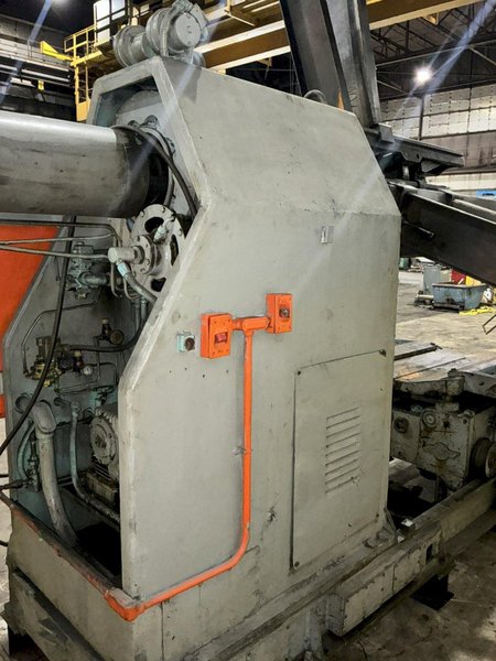 20,000 LBS X 36" LITTELL MODEL #S200-36 PULL OFF UNCOILER COIL REEL W/ COIL CAR: YOBRO #26128