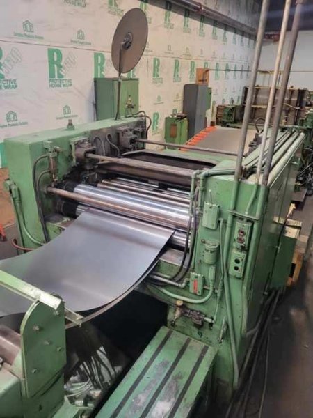 48" X 20,000 LBS RBI AUTOMATIC FEED DAHLSTROM CTL CUT TO LENGTH LINE ENTRY: STOCK #19768