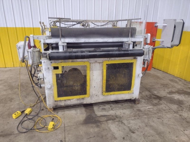 48&quot; x 14 GA ROWE 7 ROLL POWERED COIL STRAGHTENER: STOCK #22749