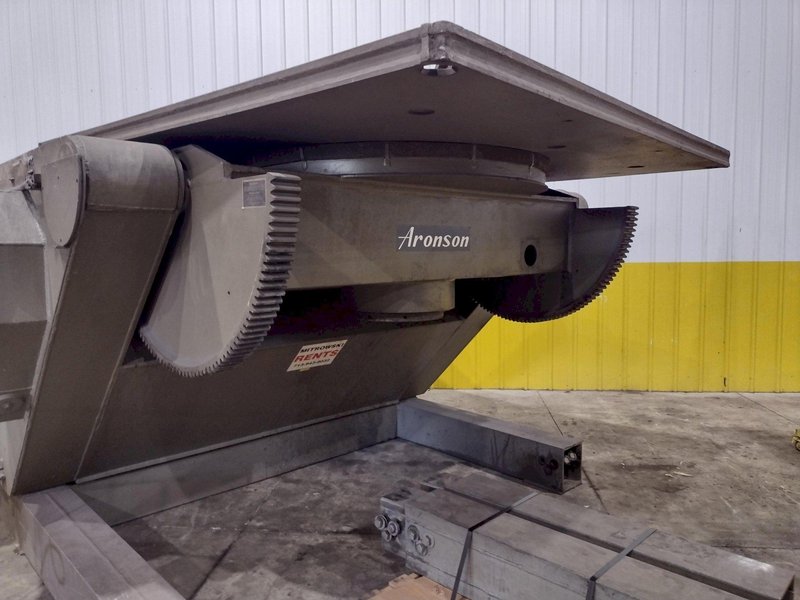 50,000 LB ARONSON MODEL #HD-500VF WELDING POSITIONER: STOCK 24016