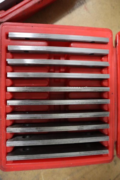 6" Steel Parallels (2) Sets 1/8" Thick, 1/2" - 1-5/8"- Auction Item