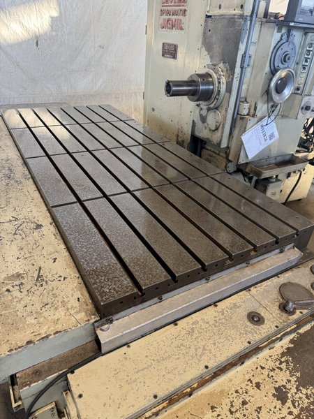 4" DEVLIEG 4K-96 HORIZONTAL BORING MILL. STOCK # 0113826