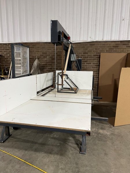 Pontotoc PKG-565 Foam Band Saw Cutter – 480V, Heavy-Duty Table System for EPS/Polyurethane Blocks