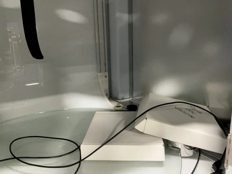 ORTERY 33 LBS ON PLATFORM / 26.5” DIAMETER X 26.5” H SOFTWARE-CONTROLLED PRODUCT PHOTOGRAPHY STUDIO  -  3D PHOTOBENCH 260