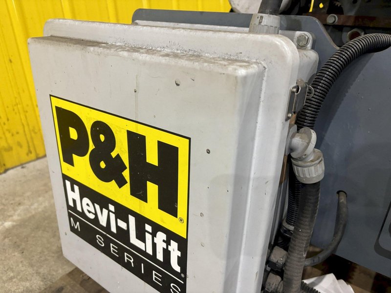 2 TON P&amp;H "HEVI-LIFT SERIES M" POWERED CABLE HOIST WITH POWER TROLLEY: STOCK #17098