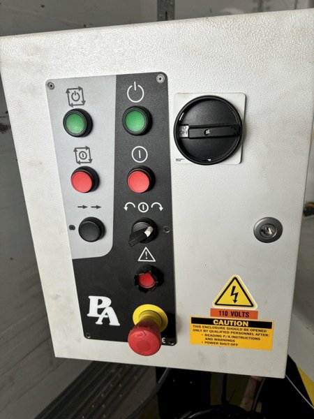 P/A Industries SS89LASTL Pallet Reel Straightener, 2021 – Heavy-Duty Coil Handling &amp; Press Feed Straightening System