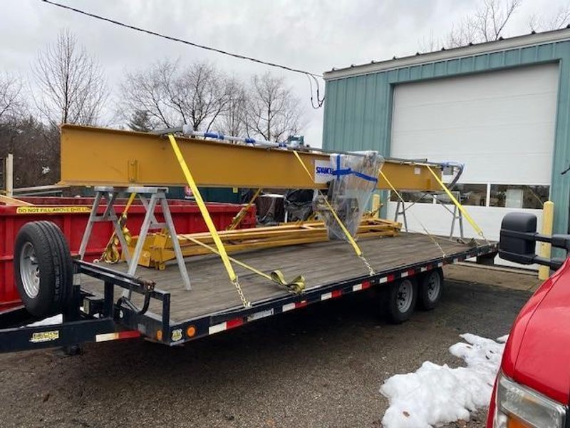 Spanco 3-Ton A-frame Crane System w/ LoadMate 3-Ton Hoist