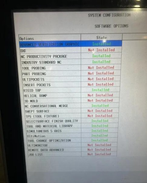 Hurco VM-10Ui 5 Axis UMC, 2020 – WinMax CNC Control, Coolant Thru Spindle
