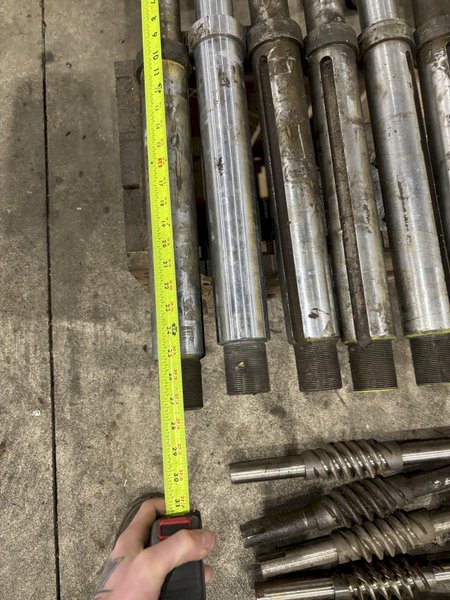 2.5&quot; DAHLSTROM ROLLFORMER PARTS, SHAFT ARBORS, GEARS, SIDE PASSES &amp; MORE: STOCK #22621