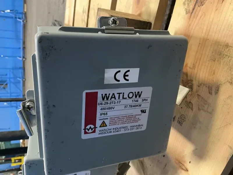 WATLOW INDUSTRIES 20.83/30 KW / 27.78/40 KW HEATING ELEMENT ASSEMBLIES  -  U6-29-273-13 / U6-29-273-17