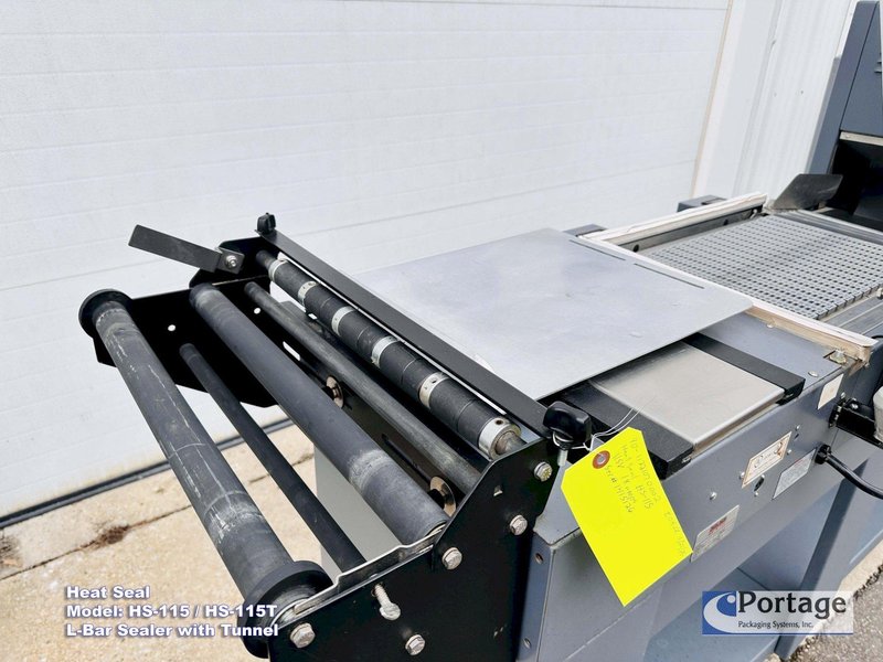 HEAT SEAL Model: HS-115 &amp; HS-115T  ||  Combination L-Bar Sealer &amp; Heat Tunnel