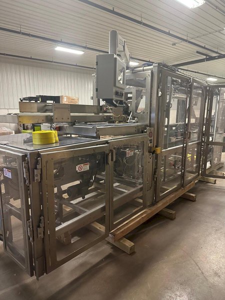 ADCO MN-12WM-160-SS Wrap Around Carton Sleever – Automatic Tray Sleeving Machine for Food Packaging