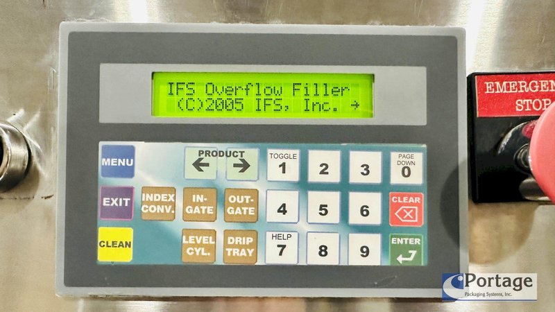 Inline Filling Systems  | Six-Headed Semi-Automatic  |  Overflow Filler