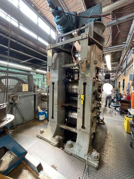 8&quot; X 22&quot; X 20&quot;  BLISS 4-HIGH ROLLING MILL (14537)