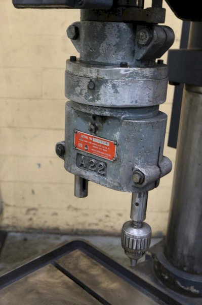 30&#039; ALZMETAL MODEL #A2-E SINGLE SPINDLE DRILL: STOCK 71199