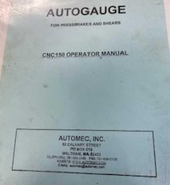 175 Ton Niagara Press Brake, 12'