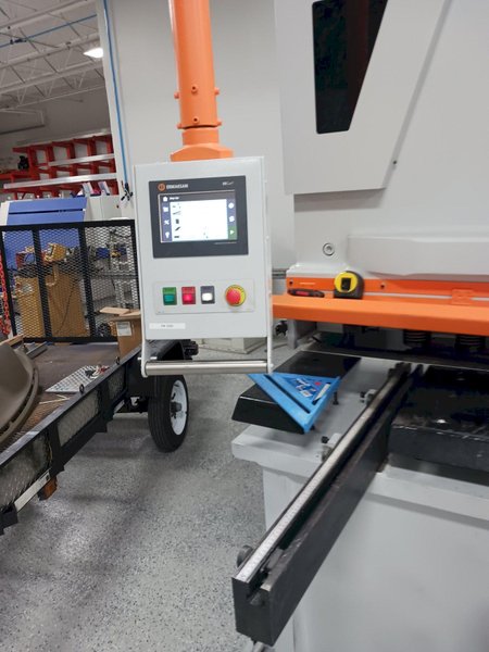 13' X 3/4" ERMAK HVR4100X20 CNC HYDRAULIC SHEAR.(NEW IN 2022) STOCK # 0639023