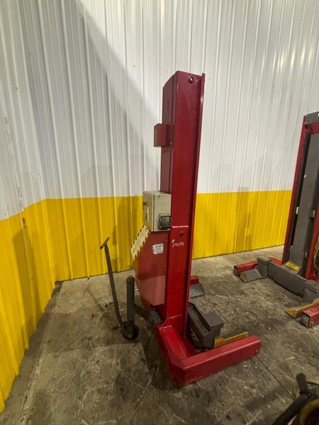 (4) 15,000 LBS ROTARY MODEL #HP415-100 HEAVY DUTY MOBILE COLUMN LIFT JACKS: YOBRO #24470