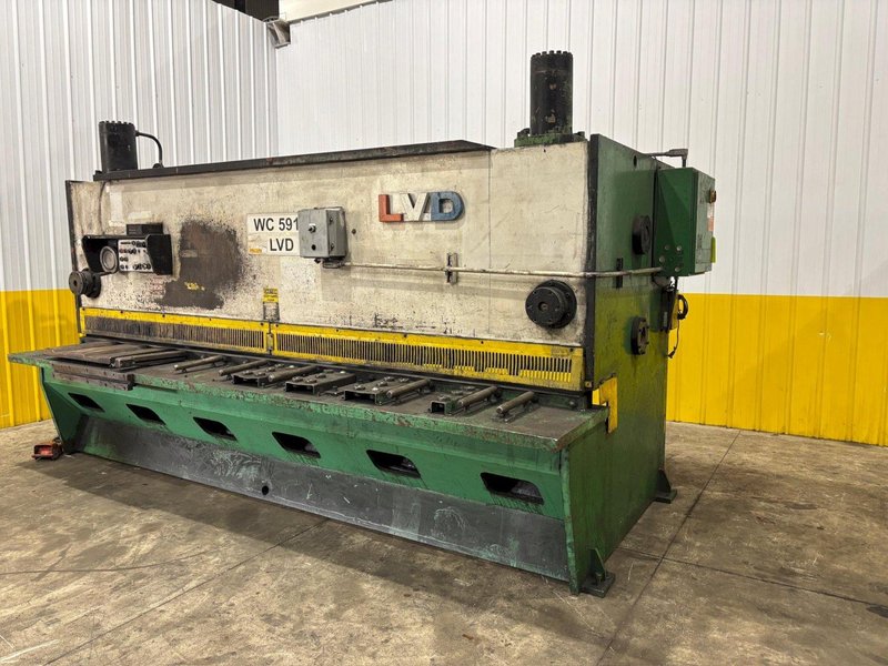 12' X 1/2" LVD MODEL #12-OH-50 HYDRAULIC POWER SHEAR: STOCK 16342
