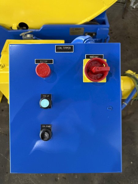 20,000 LB X 60" BRILEX COIL UP-ENDER. STOCK # 0237425.