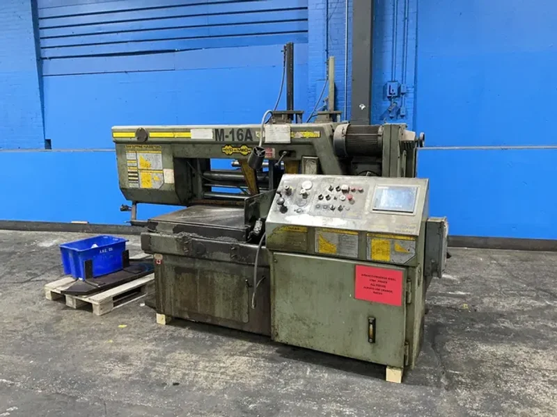 HYD-MECH 17” X 33”  HORIZONTAL BAND SAW  -  M-16A