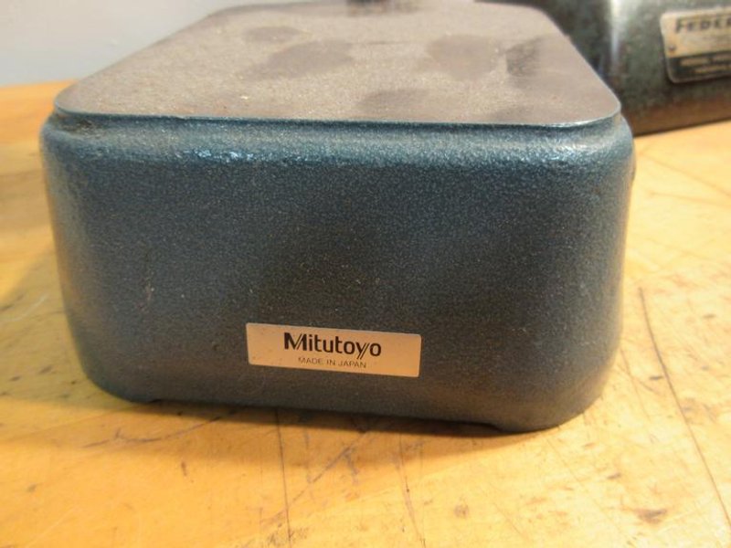 Large Base Height Stands, Mitutoyo, Federal, &amp; Other- Auction Item