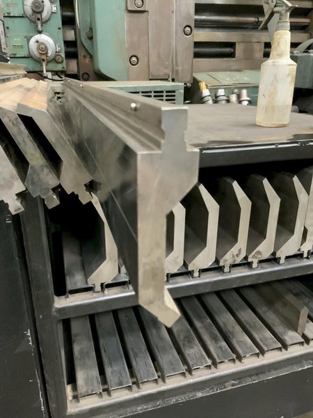 WILA PRECISION GROUND HARDENED BRAKE DIES WITH CABINET: STOCK #80762