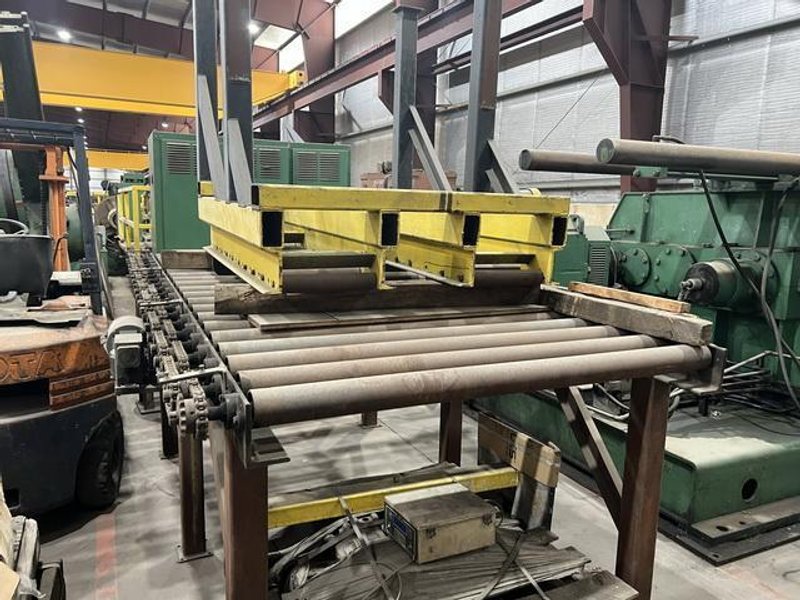 48" x .312" x 30,000# Loopco Slitting Line w/3 Heads Stock # 14255