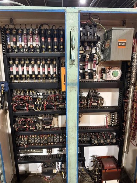 6.25" x 75" Hey No. 3 Double End Facing And Centering Machine