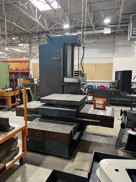 3.5&quot; NOMURA B85-SR HORIZONTAL BORING MILL. STOCK # 1111825