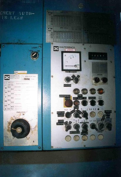 9-1/8' KALTENBACH COLD SAW:  STOCK #12670