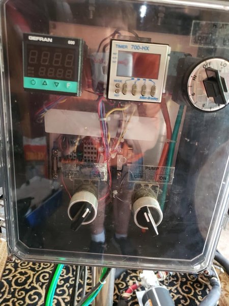 Accutek P25 700 HX Filler with Heated Hose and Iron Gear Pump for Hot Fills