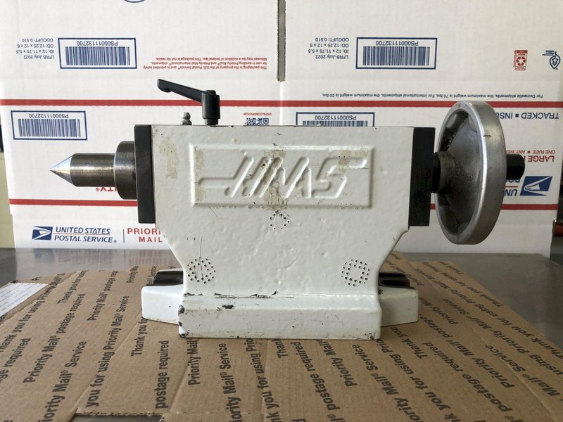 Haas 4&quot; HTS4 Manual Tailstock + Royal Dead Center 3 MT Standard Dead Center