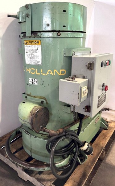 New Holland Spin Dryer K-24, 12" x 12" Basket, 75 Lb. Capacity, 1 HP