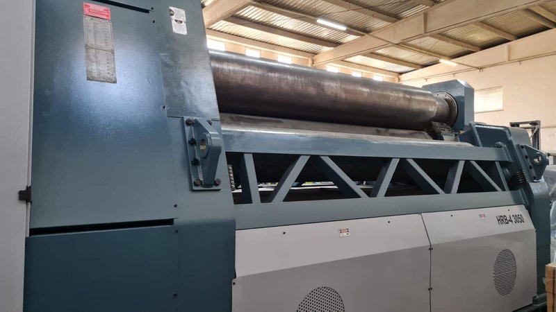 2″ x 10′ Durma HRB-4 3050 Plate Roll, 2013 – refurbished 2025