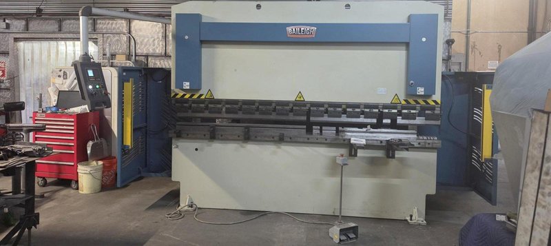 135 Ton x 10.5′ Baileigh PPTK 135/30 Hydraulic Press Brake, 2017 – Backgauge