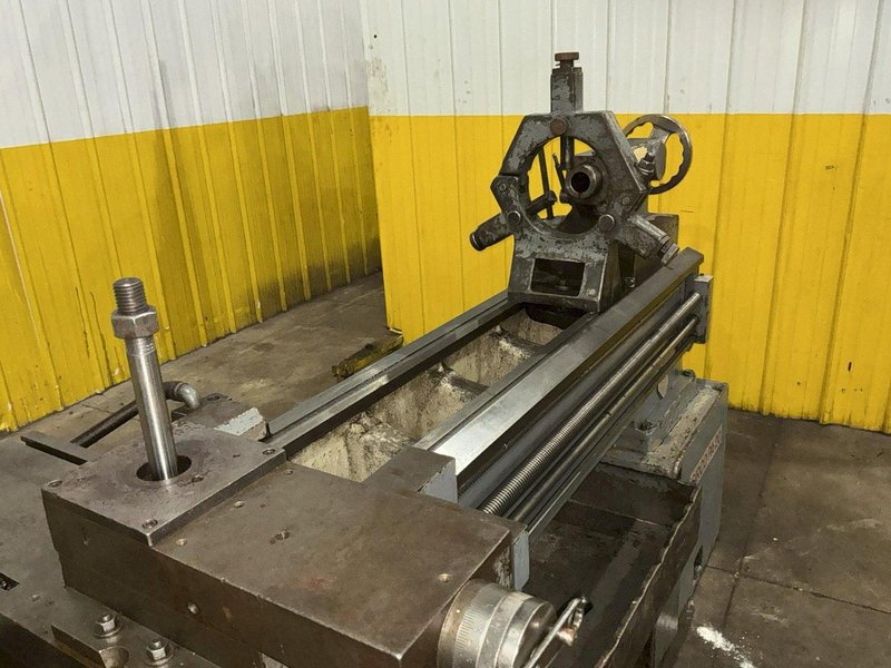 20"/27" X 80" SIRCO MODEL #PA-20 GAP BED ENGINE LATHE 2-1/8" HOLE : YOBRO #25910