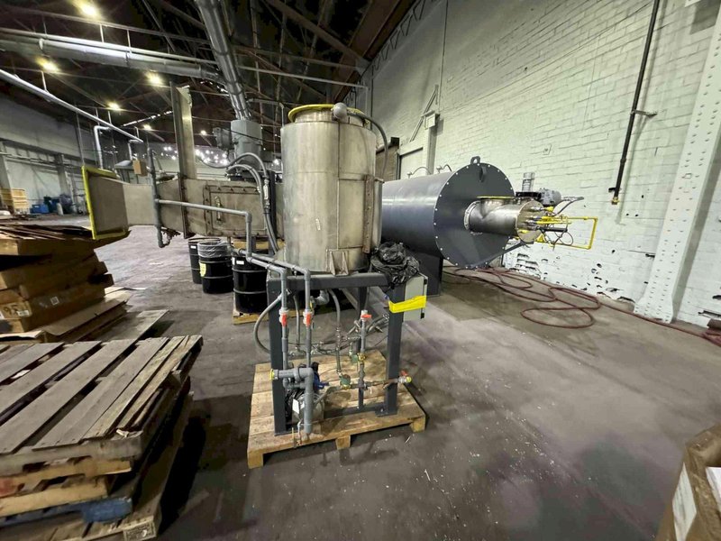 Thermal Oxidizer – 2022 – Horizontal Burner &amp; Chamber – Industrial VOC Emissions Control System