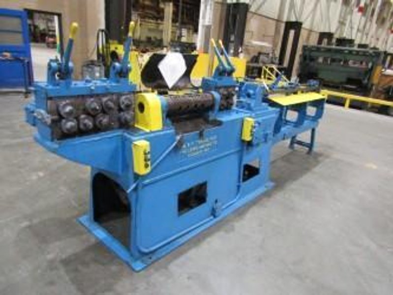 LEWIS # 8-F WIRE STRAIGHTENING &amp; CUTTING MACHINE