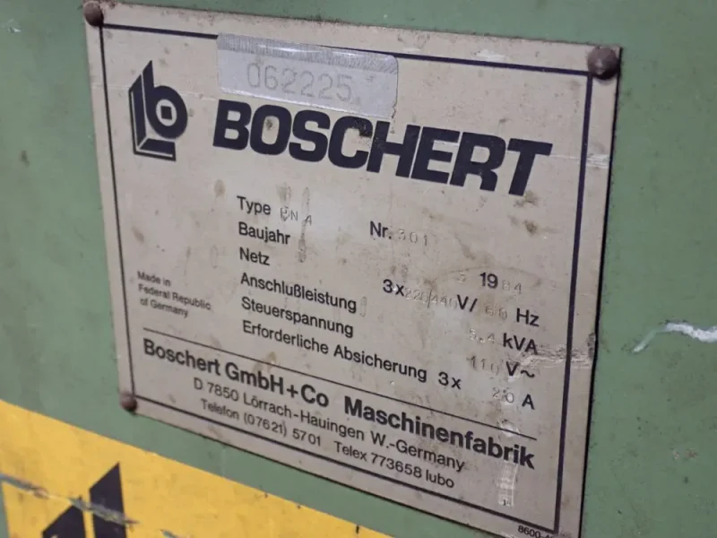 BOSCHERT CORNER NOTCHER  -  PN4