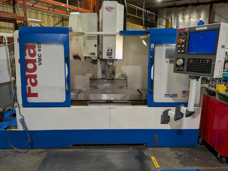 Fadal 4020 VMC, 2004 – 10K RPM Spindle, Rigid Tapping