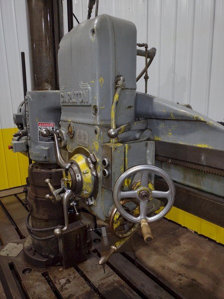 4&#039; X 11&quot; CARLTON MODEL #1A RADIAL ARM DRILL PRESS: STOCK #18320