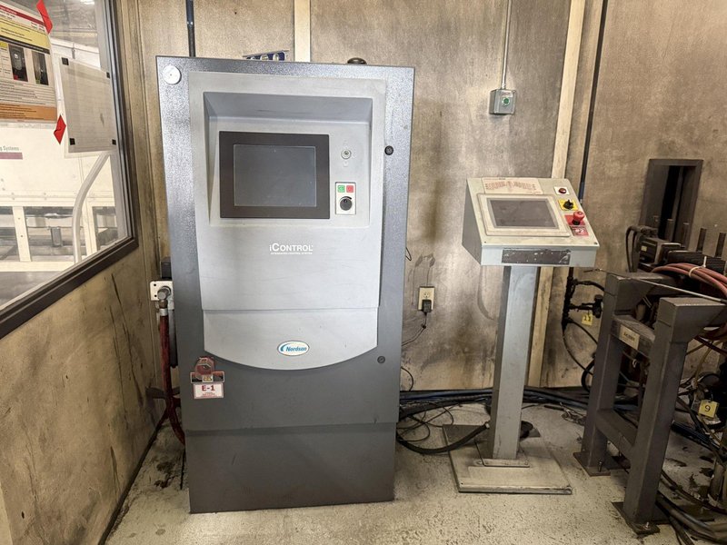 NORDSON POWDER COAT PAINT SYSTEM WITH FEEDER &amp; I-CONTROL: YOBRO #26271
