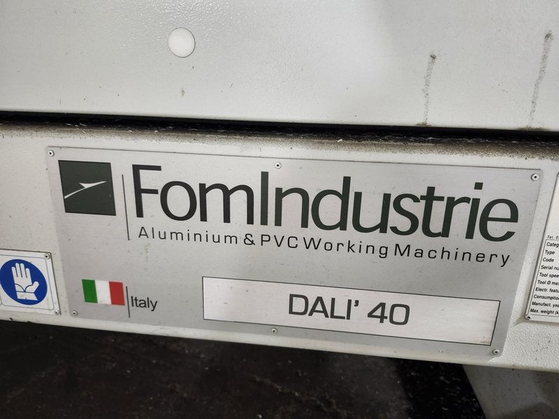 Fom Industrie DALI-40 Profile Machining Center, 2015
