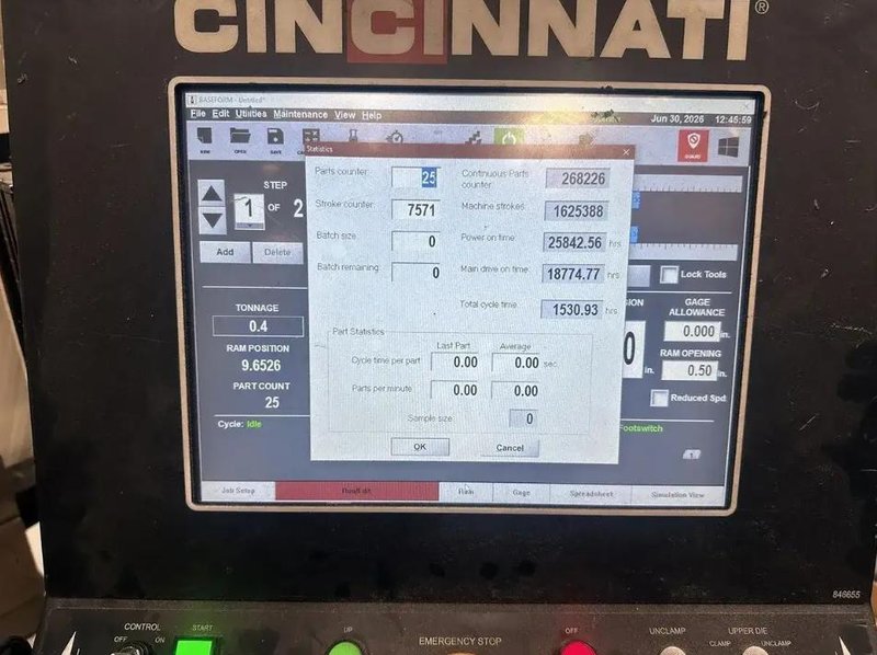 2017 Cincinnati 90PF+8 CNC Press Brake (#5994)