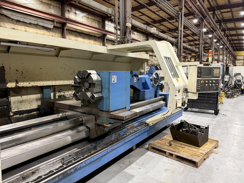 2006 Kingston LD-45x120 CNC Flat Bed Lathe For Sale