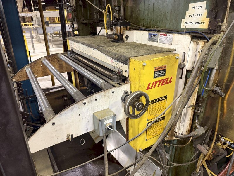 36" X .090 LITTELL MODEL #300-36 SERVO FEEDER &amp; CONTROL: YOBRO #26037