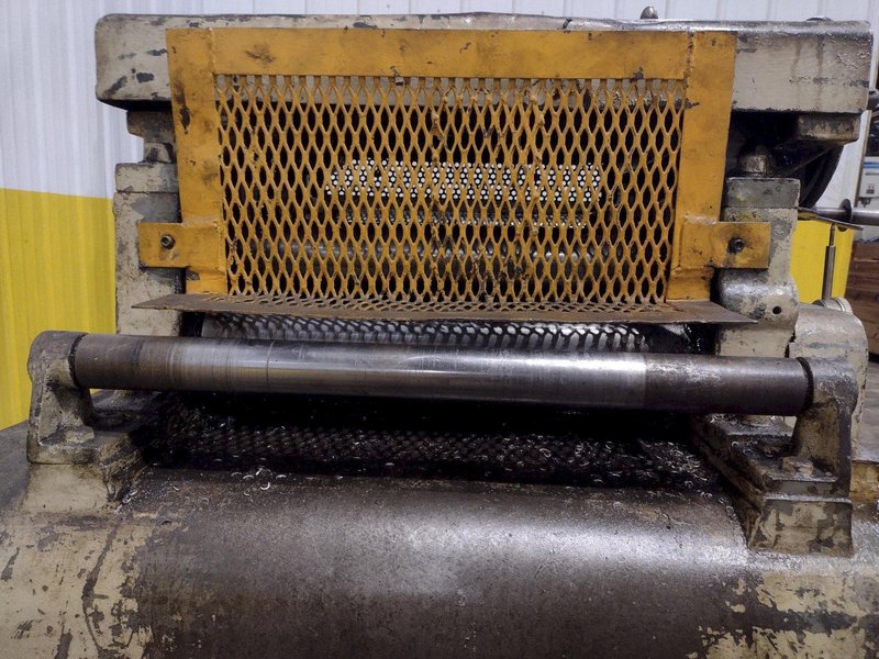 12" X .093" LITTELL MODEL #418-7PDL 7 ROLL MOTORIZED COIL STRIP STRAIGHTENER: YOBRO 24942