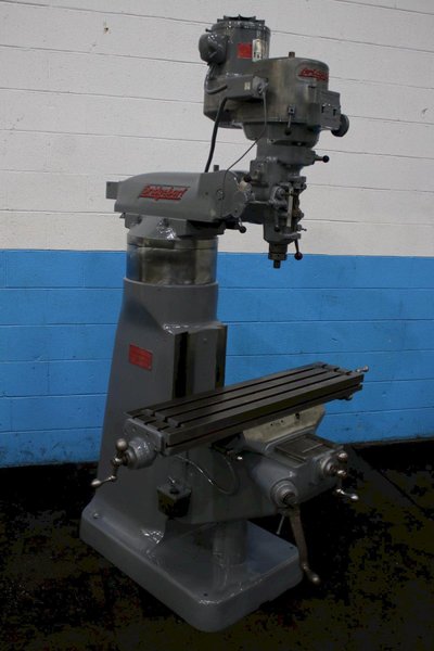 2 HP BRIDGEPORT RAM TYPE VERTICAL MILL: STOCK #76107