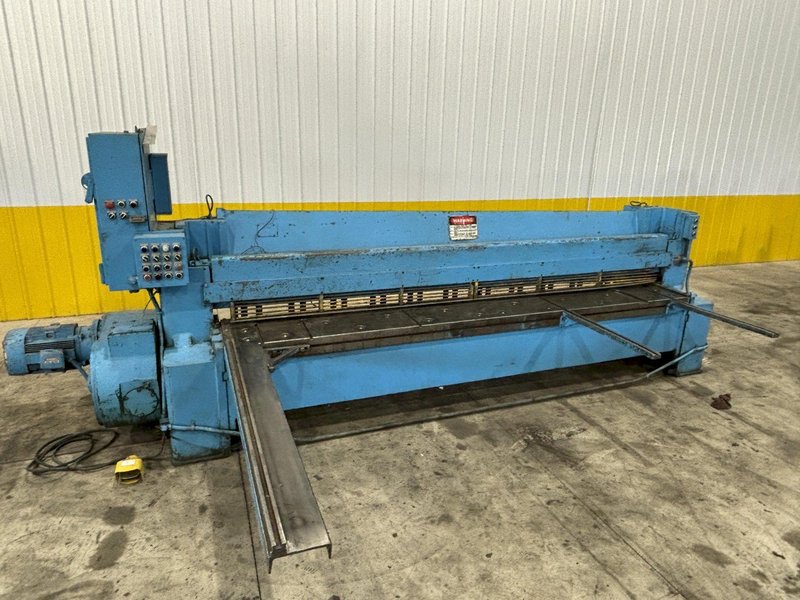12' x 1/4" NIAGARA MODEL #812 MECHANICAL POWERED SHEAR: STOCK #21848